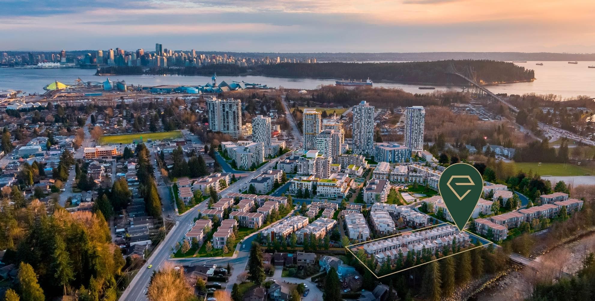 Emerald by Woodbridge Homes & Citimark Aerial