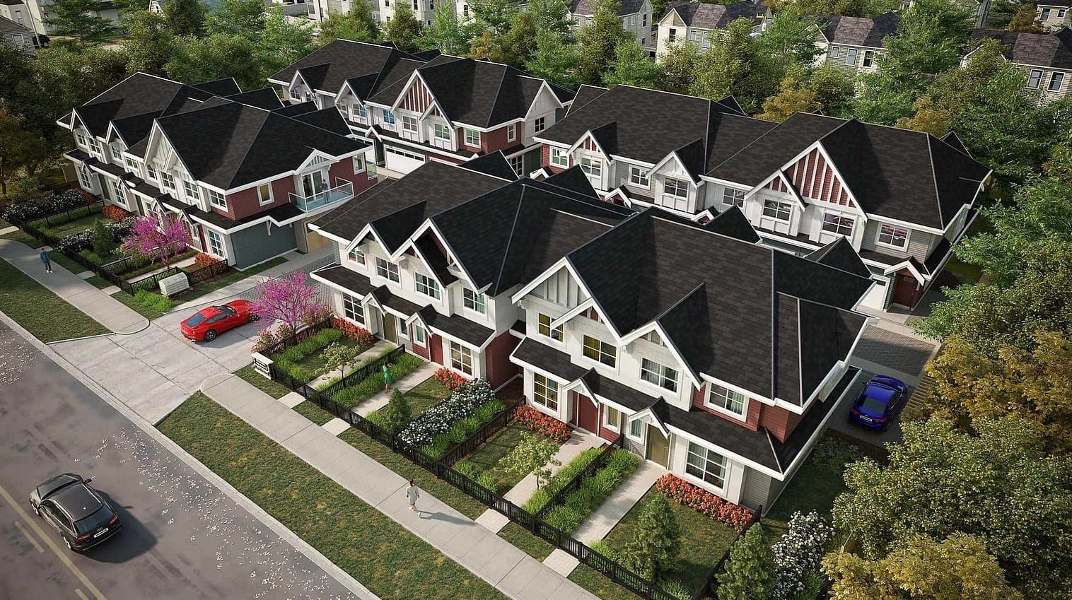 Granville Gardens II by Pakland Homes Aerial View