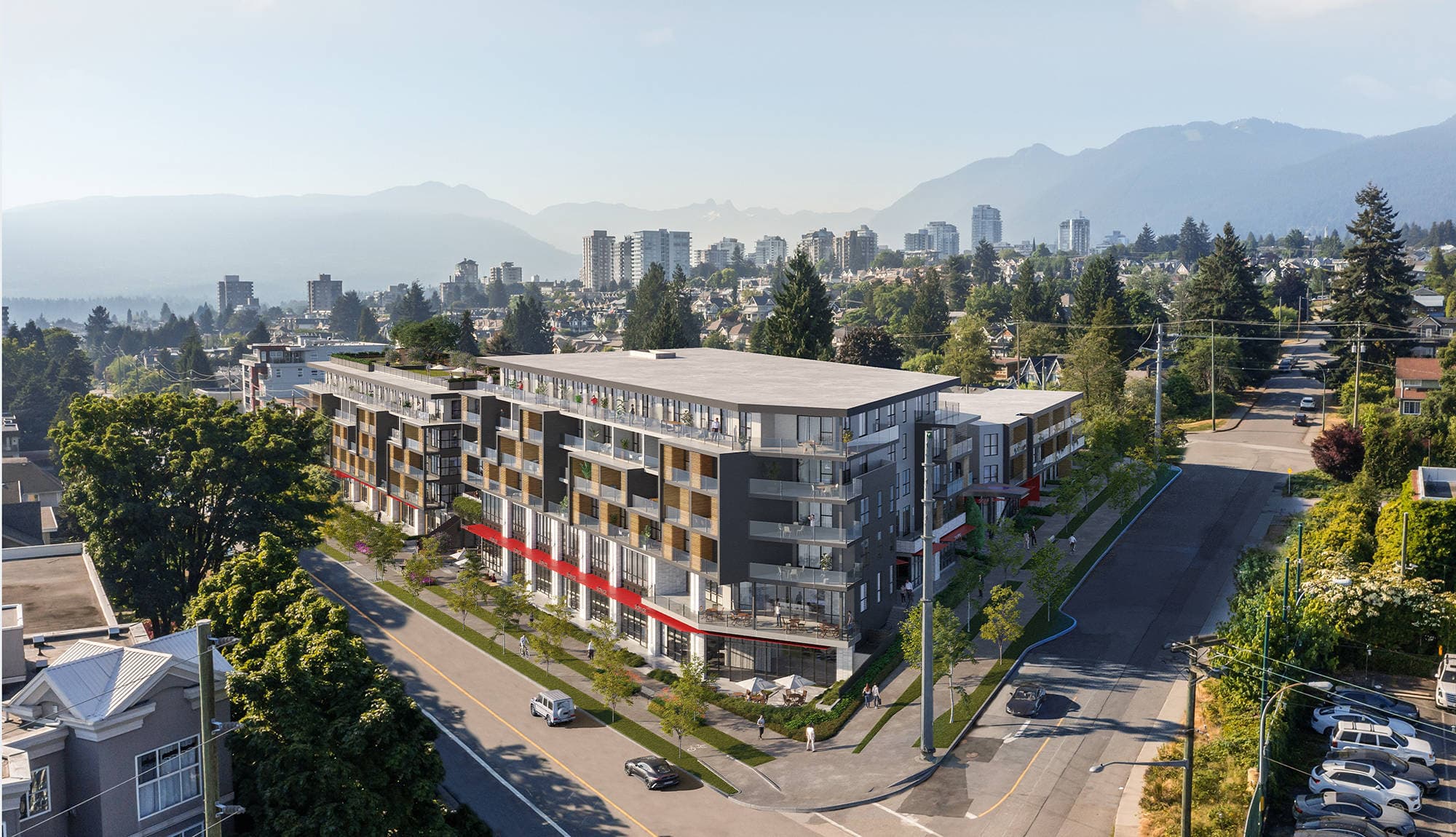 Innova by Cascadia Green Development Aerial View