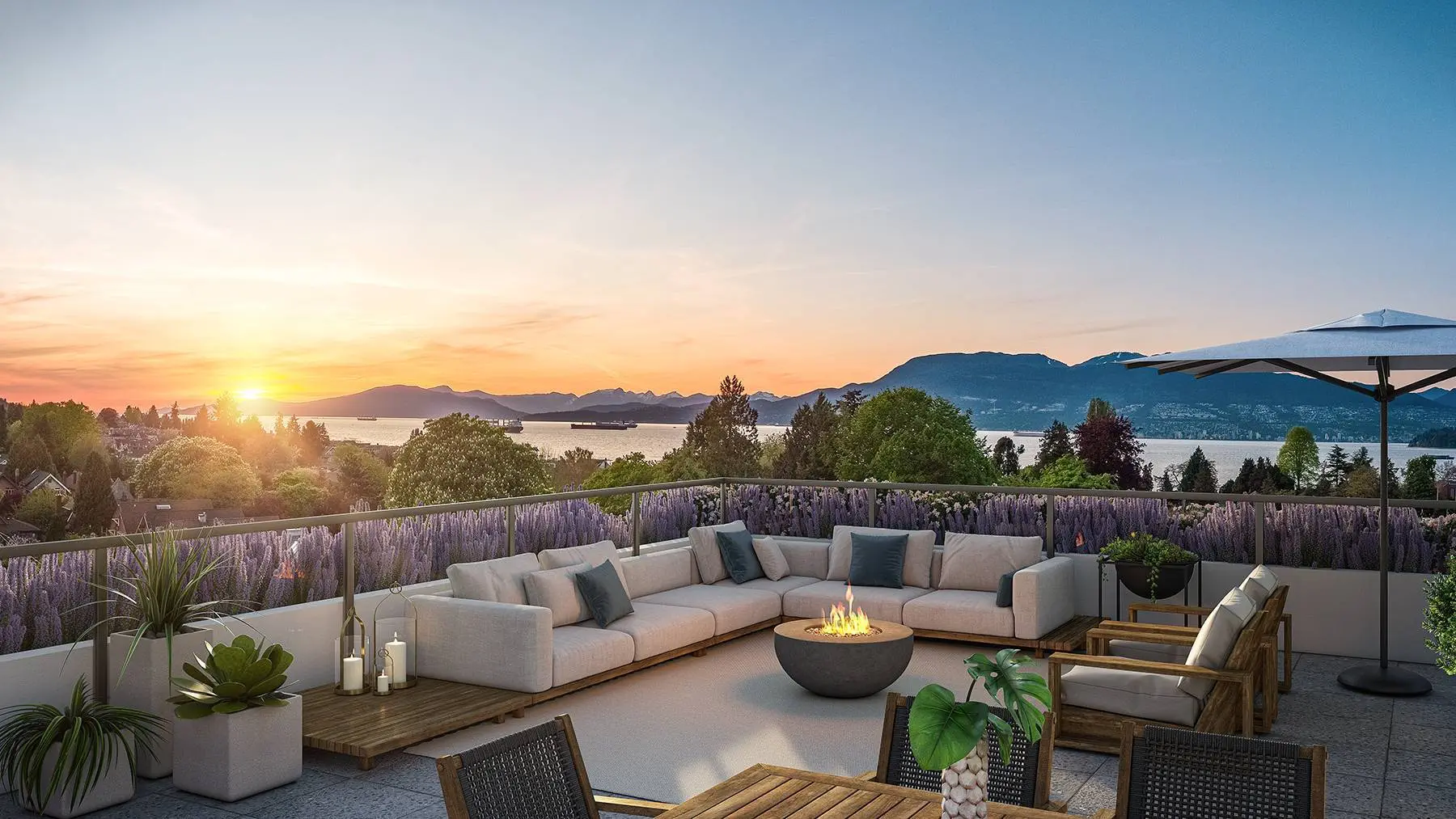 Kitsilano Block by Hathstauwk Rooftop