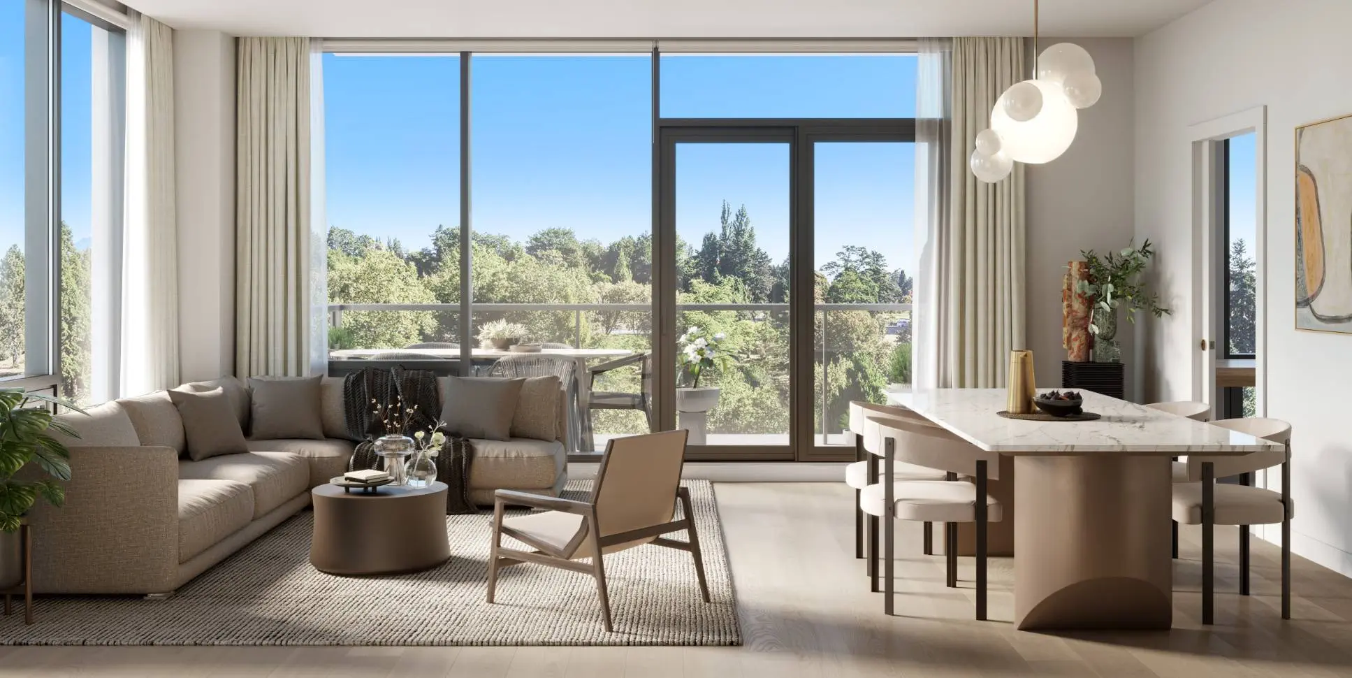 Lina at QE Park by Everbright Properties Living Room