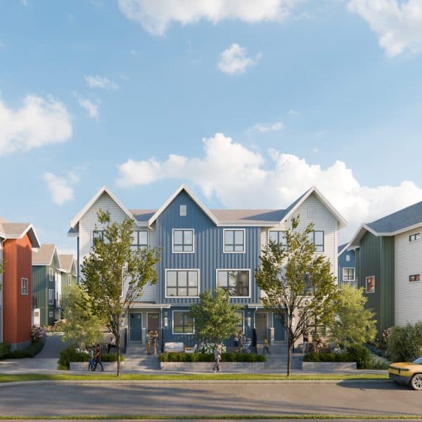 Mercer Village by Domus Homes Front View