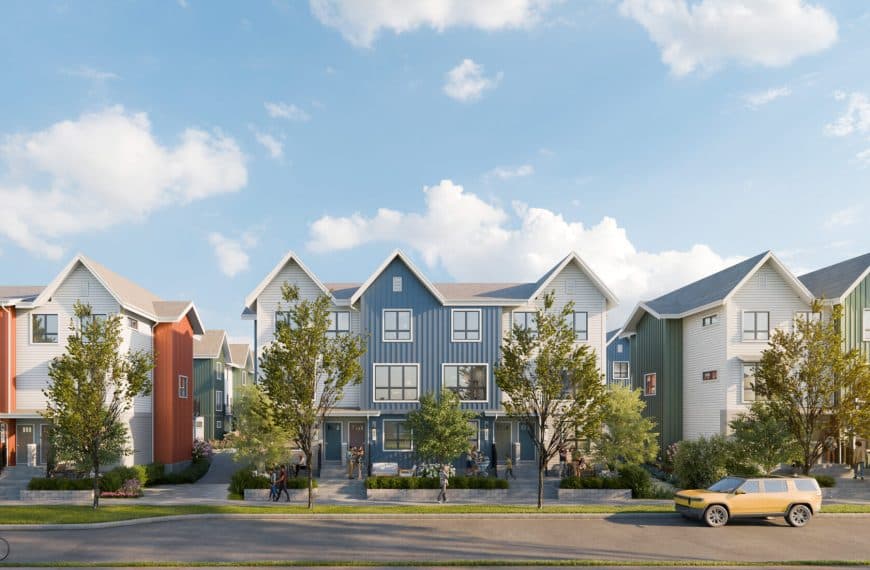 Mercer Village by Domus Homes Front View