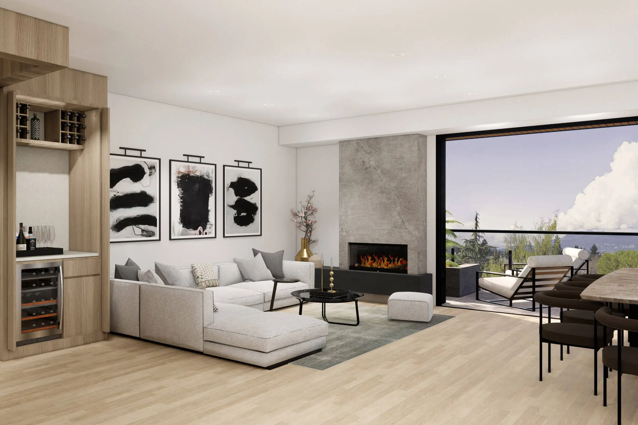 Obsidian by Nexus Development Group Living Room