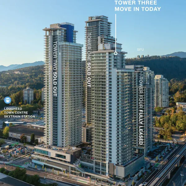 The City Of Lougheed by Shape Properties tower 3