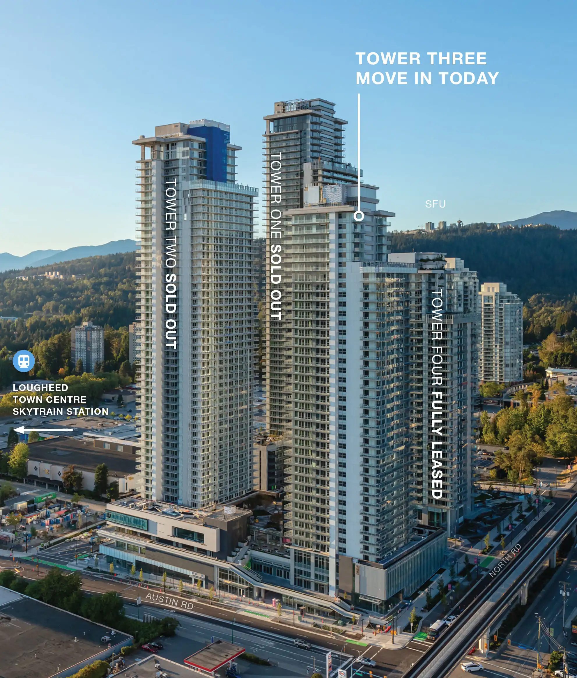The City Of Lougheed by Shape Properties tower 3