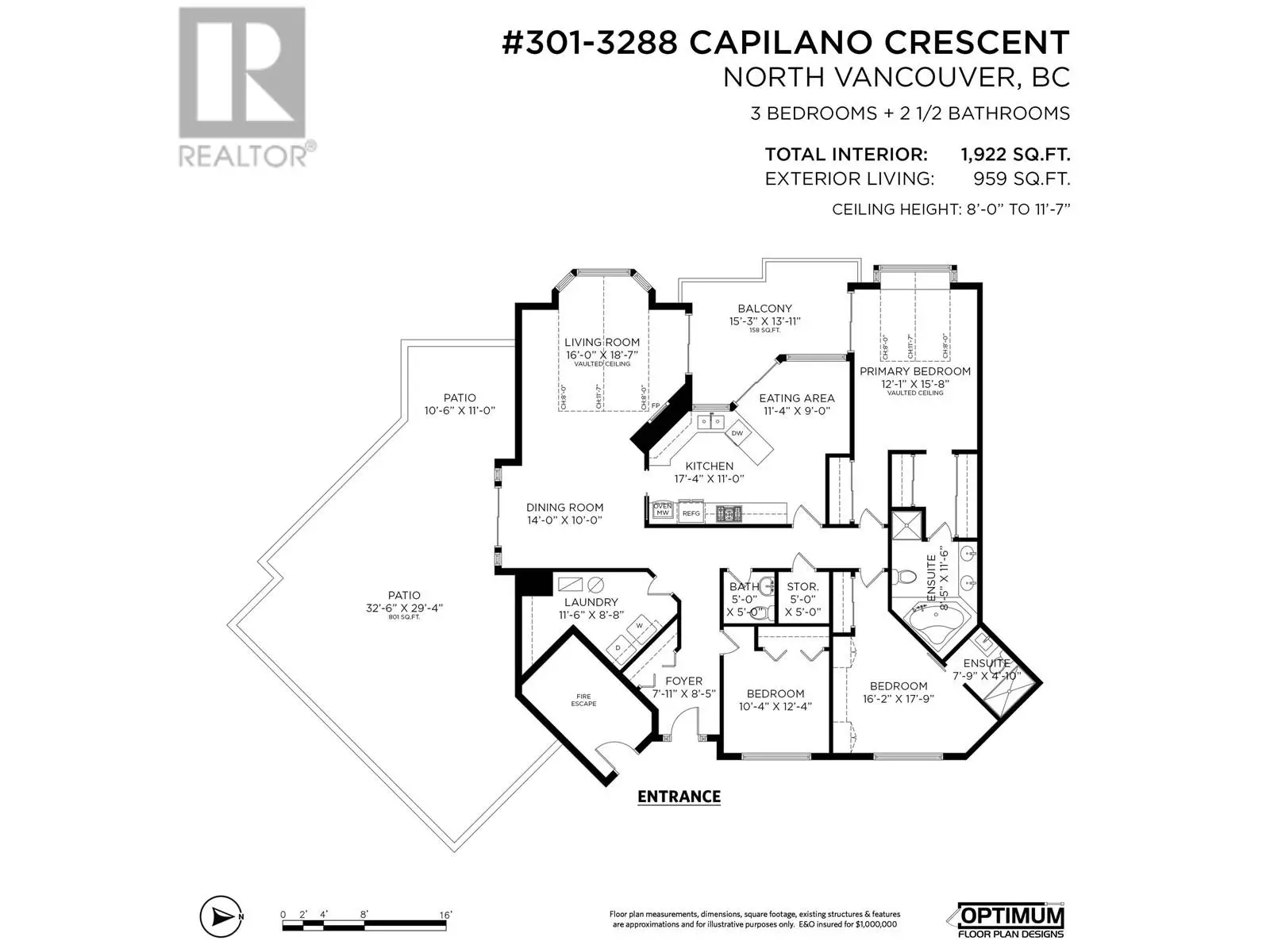 301 3288 Capilano Crescent, North Vancouver, British Columbia  V7R 4H7 - Photo 4 - R2981180